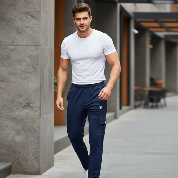 Navy_Blue_Imp_4_Way_Lycra_Cargo_Track_Pants_For_Men