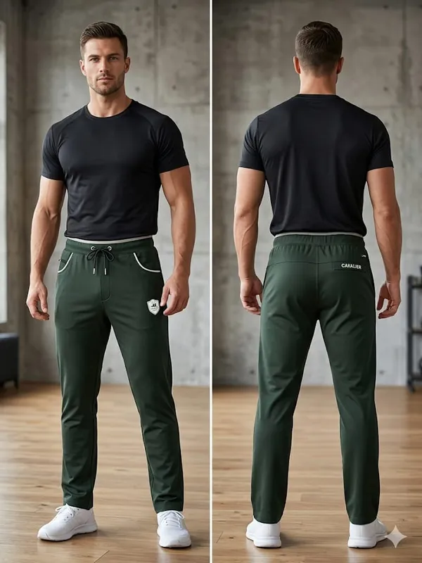 Forest_Green_Imp_4_Way_Lycra_Joggers_For_Men