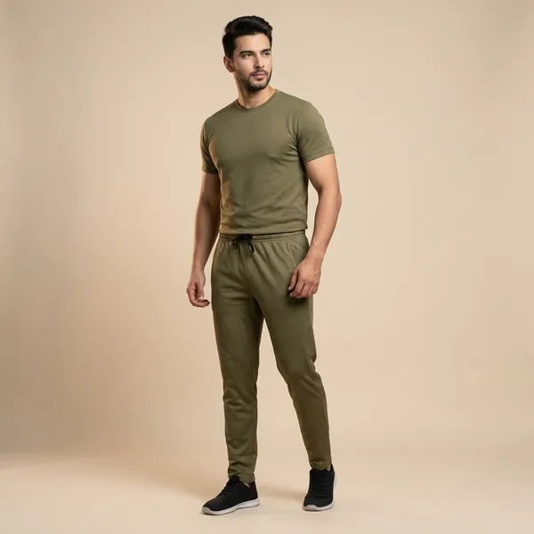 Olive_Green_Imp_Syross_Fabric_Pants_For_Men