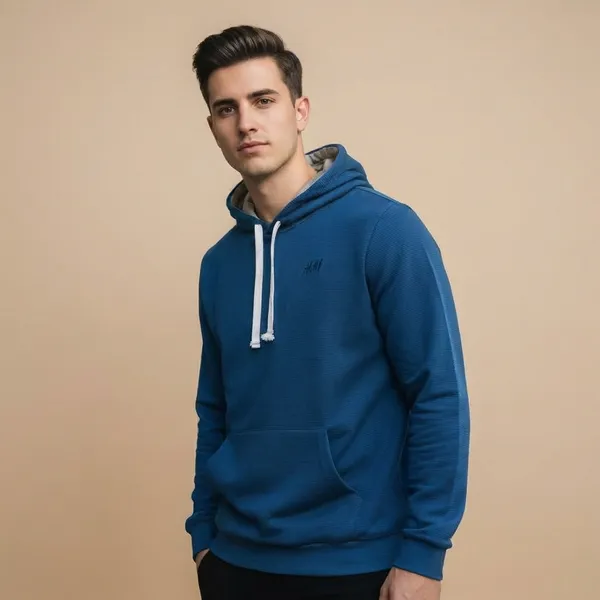 Blue_Imp_Cord_Knit_Hoodie_Sweatshirt_For_Men