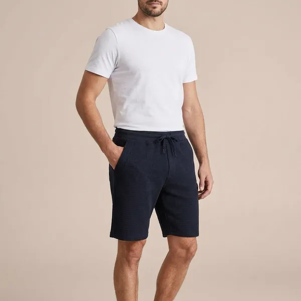 Navy_Blue_Imp_Fashion_Knit_Casual_Shorts_For_Men