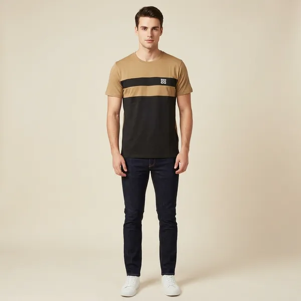 Mustard_And_Black_Imp_Sap_Matty_T-Shirt_For_Men