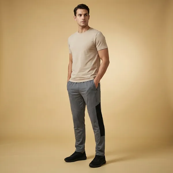 Grey_And_Black_Imp_Auro_Knit_Track_Pants_For_Men