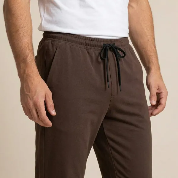 Brown_Imp_Cotton_Twill_Jogger_Pants_For_Men