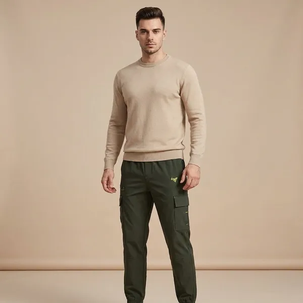 Olive_Green_Imp_Ns_Lycra_Track_Pants_For_Men