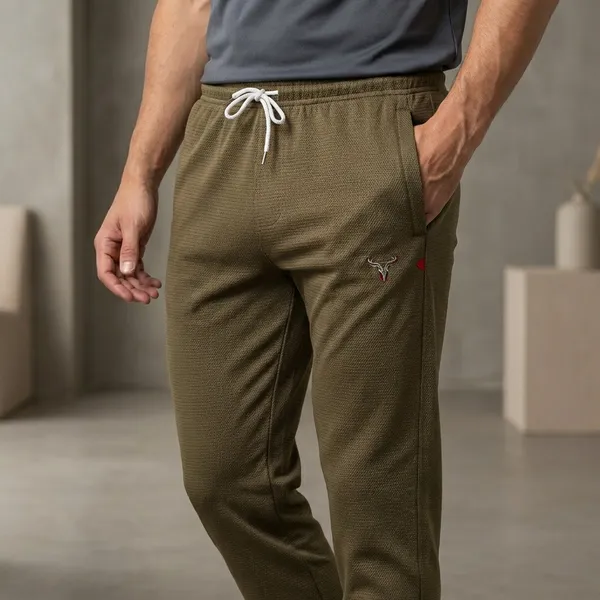 Olive_Green_Imp_Fashion_Knit_Jogger_Pants_For_Men
