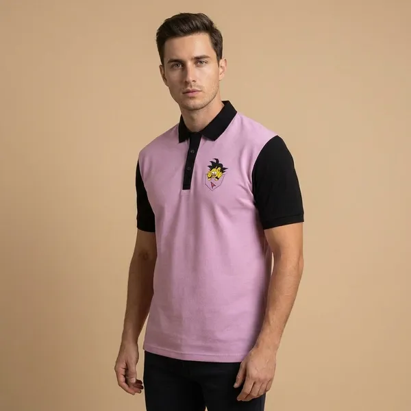 Purple_Imp_Cotton_Bio_Wash_Polo_T-Shirt_For_Men