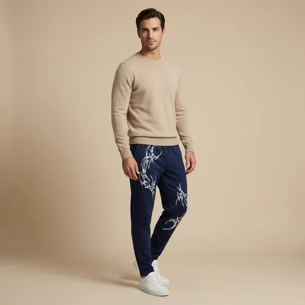 Navy_Blue_Imp_4_Way_Lycra_Sweatpants_For_Men