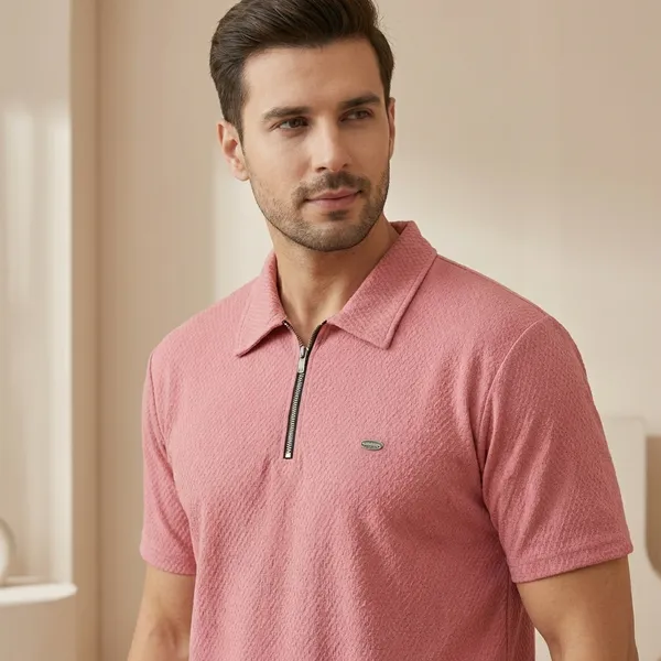 Pink_Imp_Cotton_Jacquard_Co-Ord_Set_For_Men
