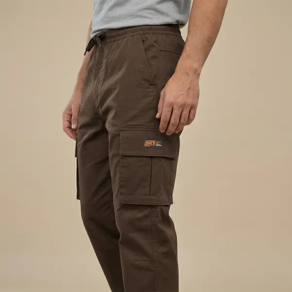 Brown_Imp_Cotton_Twill_Cargo_Pants_For_Men