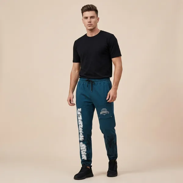Teal_Blue_Imp_4_Way_Lycra_Jogger_Pants_For_Men
