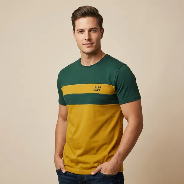 Green_And_Yellow_Imp_Sap_Matty_T-Shirt_For_Men