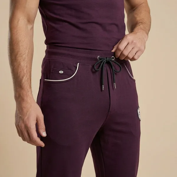 Maroon_Imp_4_Way_Lycra_Joggers_For_Men