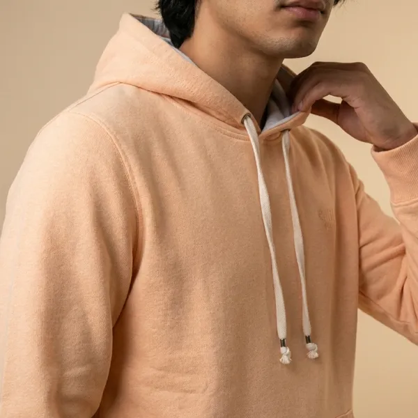 Peach_Imp_Cord_Knit_Pullover_Hoodie_For_Men