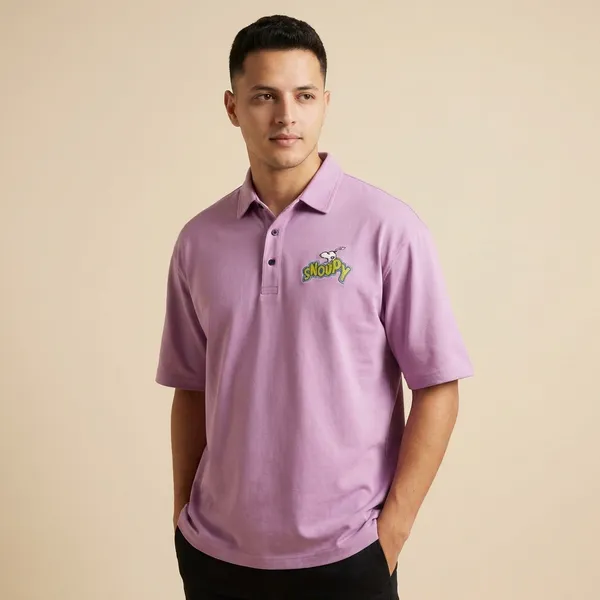 Purple_Imp_Cotton_Bio_Wash_Polo_T-Shirt_For_Men