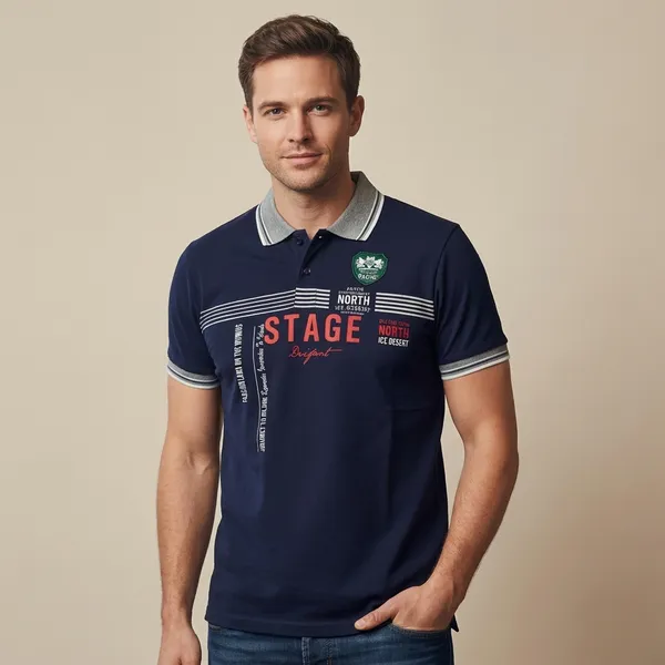 Navy_Blue_Imp_Cotton_Bio_Wash_Polo_T-Shirt_For_Men
