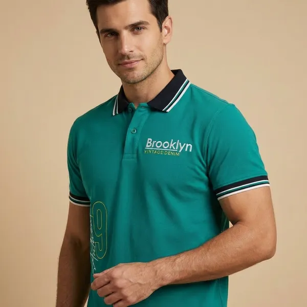 Green_Imp_Cotton_Bio_Wash_Polo_T-Shirt_For_Men