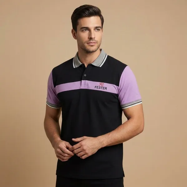 Black_And_Purple_Imp_Sap_Matty_Polo_T-Shirt_For_Men