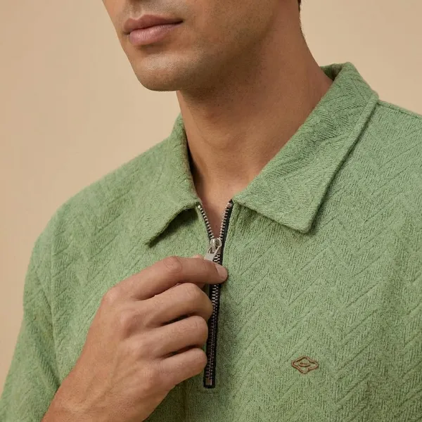 Green_Imp_Cotton_Jacquard_Co-Ord_Set_For_Men