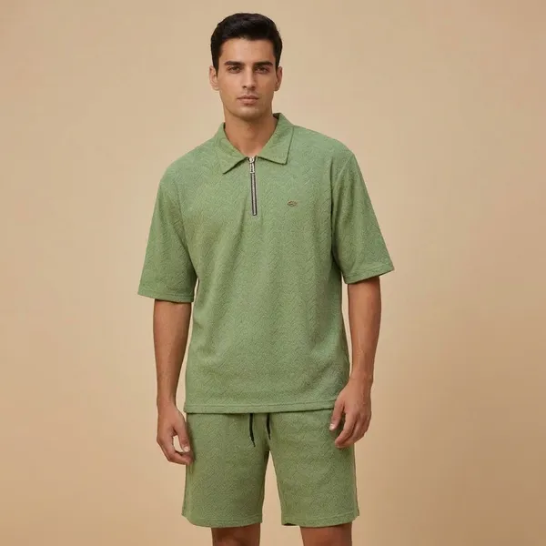 Green_Imp_Cotton_Jacquard_Co-Ord_Set_For_Men
