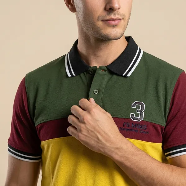 Multicolor_Imp_Cotton_Bio_Wash_Polo_T-Shirt_For_Men