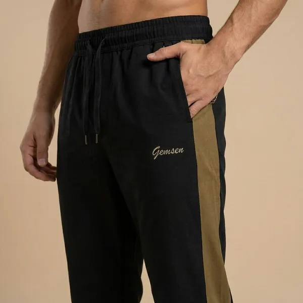 Black_And_Olive_Imp_Jordan_Crush_Track_Pants_For_Men