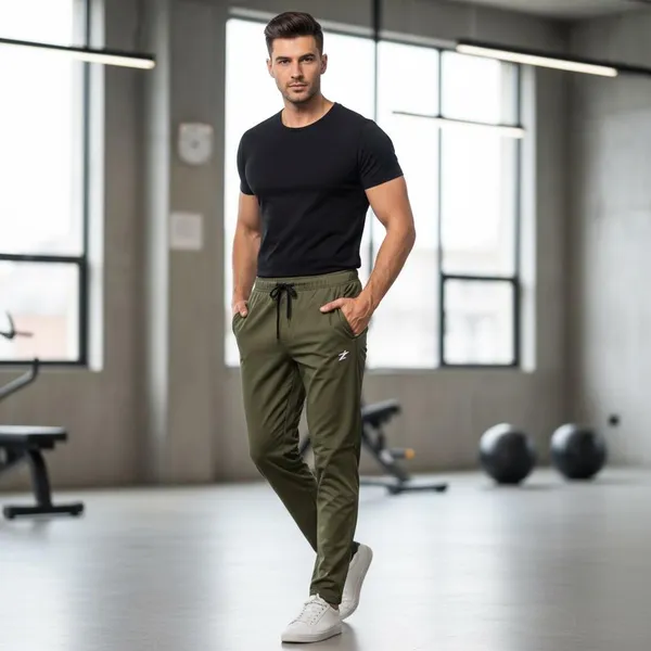 Green_Imp_Fashion_Knit_Track_Pants_For_Men