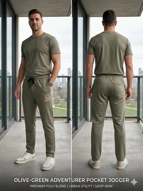 Olive_Green_Imp_Tencel_Cadbury_Joggers_For_Men