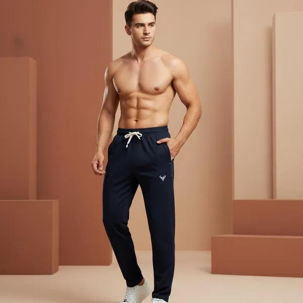 Navy_Blue_Imp_Fashion_Knit_Track_Pants_For_Men