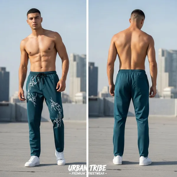 Teal_Blue_Imp_4_Way_Lycra_Joggers_For_Men