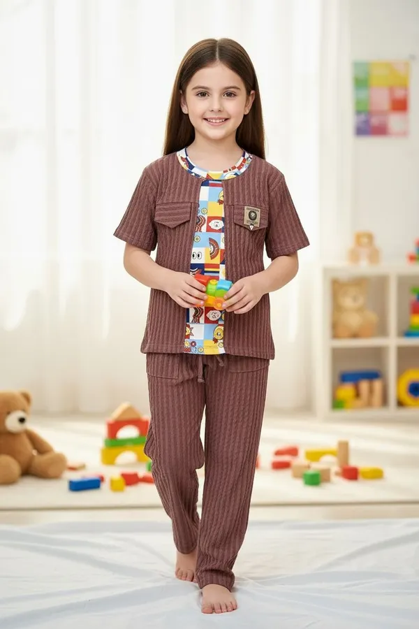 Multicolor_Cotton_Co-Ords_Set_For_Girls