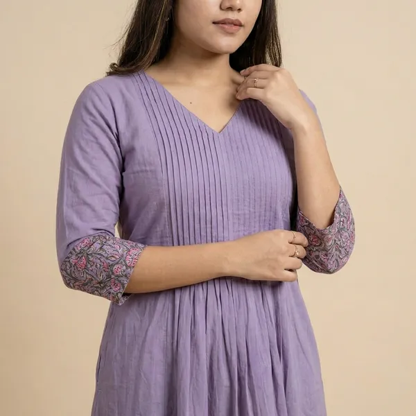 Lavender_Cotton_Floral_Printed_Linen_Shade_Anarkali_Gown_For_Women
