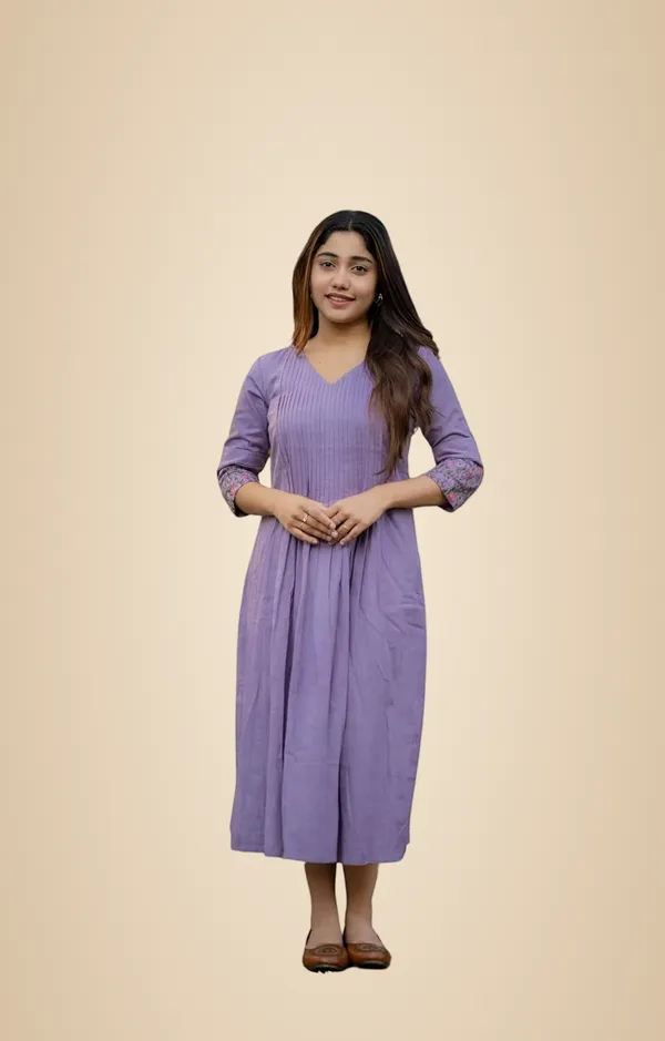 Lavender_Cotton_Floral_Printed_Linen_Shade_Anarkali_Gown_For_Women