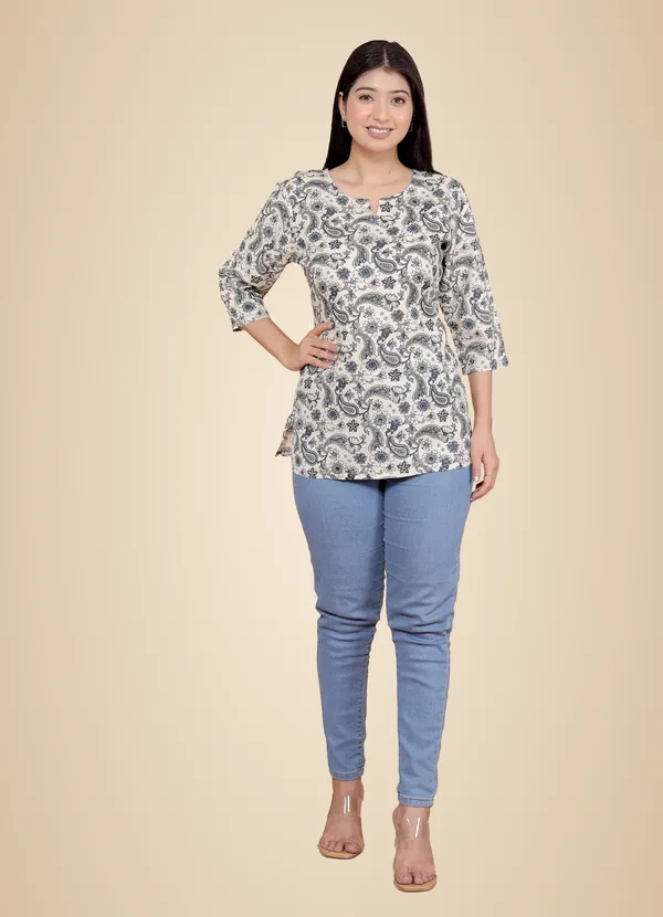 Grey_Rayon_Printed_Short_Kurti_Stylish_Kurta_Trendy_Short_Kurta_For_Daily_&_Office_Wear_For_Women