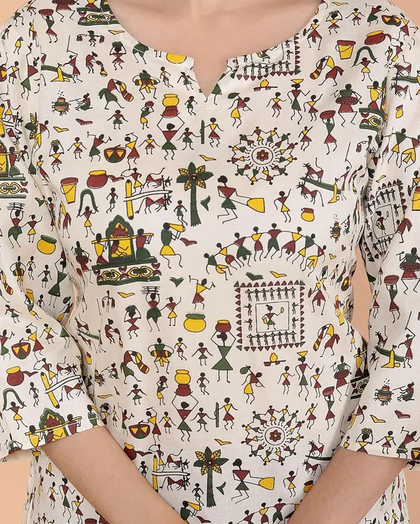 Multicolour_Rayon_Printed_Short_Kurti_Stylish_Kurta_Trendy_Short_Kurta_For_Daily_&_Office_Wear_For_Women