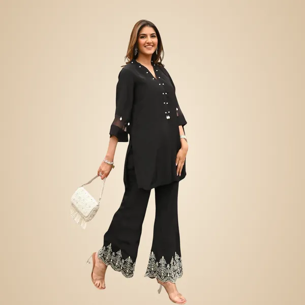 Black_Cotton_Embroidered_Co-Ord_Set_Elegant_Summer_Two-Piece_Outfit_For_Women