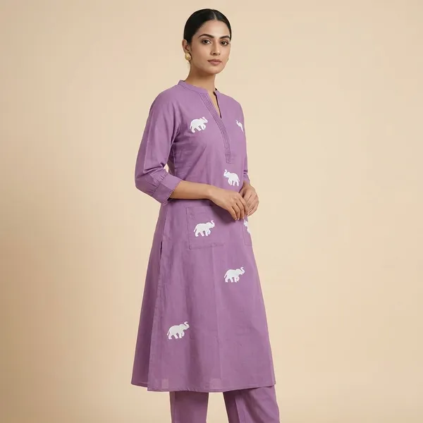 Purple_Cotton_Printed_Straight_Kurti_With_Pant_And_Dupatta_Set_For_Women