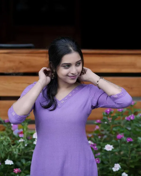 Purple_Rayon_Printed_Anarkali_Short_Kurti_Gown_For_Women