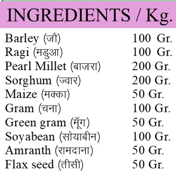 Shreewastawa's__Sugar_Free_Multigrain_Flour,_Gluten_Free,_With_Barley,_Ragi,_Pearl_Millet,_Sorghum,_Flax_Seed