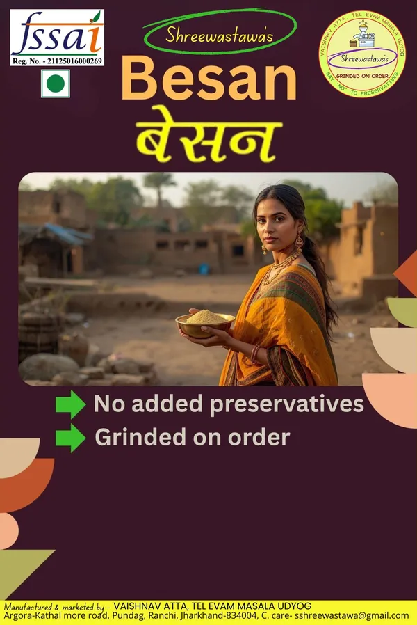 Shreewastawa's_Rosted_Gram_Flour_(Sattu)_1_Kg,_Shreewastawa's_Sugar_Free_multigrain_Flour_(Without_Wheat)_1_Kg_&_Shreewastawa's_Gram_Flour_(Besan)_1_Kg