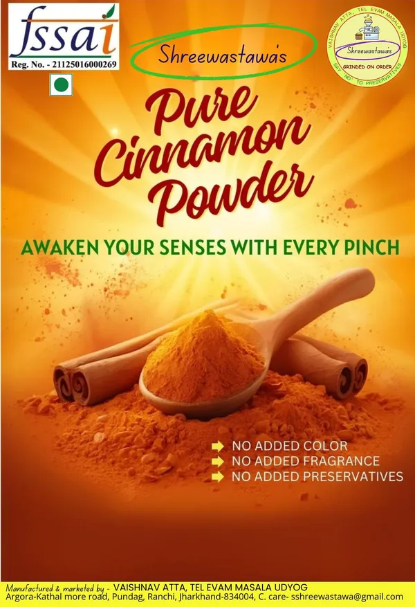 Shreewastawa's_Cinnamon_Powder_250_Gr,Shreewastawa's_Kitchen_Bahar_250_Gr,Shreewastawa's_Rosted_Gram_Flour_(Sattu)_1_Kg,Shreewastawa's_Garam_Masala_Powder_50_Gr,Shreewastawa's_Turmeric_Powder_250_Gr