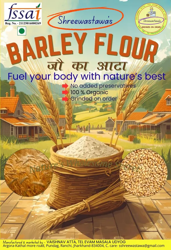 Shreewastawa's_Purely_Organic_Barley_Flour_(Jau_ka_Atta)_For_Daily_Cooking