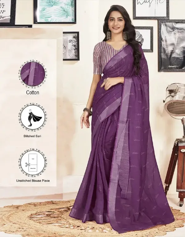 Ethnic_Pure_Soft_Cotton_Linen_Digital_Printed_Saree_with_Unstitched_Blouse_Piece_|_Bollywood_Style_Lightweight_Traditional_Wear_for_Women