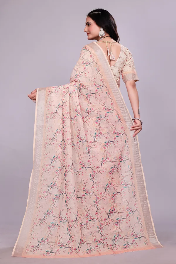 Ethnic_Pure_Soft_Cotton_Linen_Digital_Printed_Saree_with_Unstitched_Blouse_Piece_|_Bollywood_Style_Lightweight_Traditional_Wear_for_Women