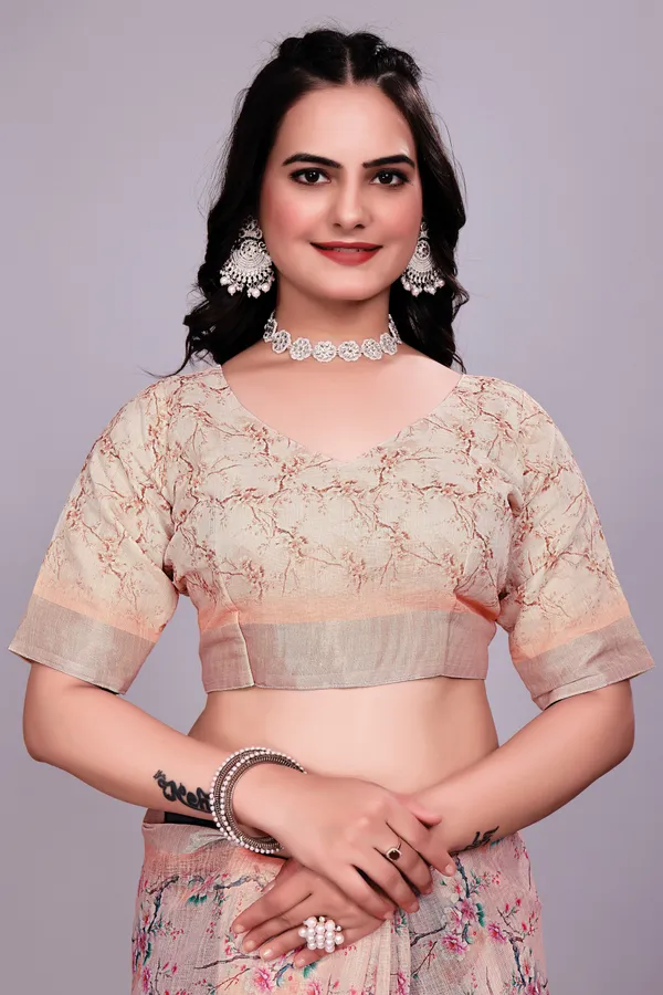 Ethnic_Pure_Soft_Cotton_Linen_Digital_Printed_Saree_with_Unstitched_Blouse_Piece_|_Bollywood_Style_Lightweight_Traditional_Wear_for_Women