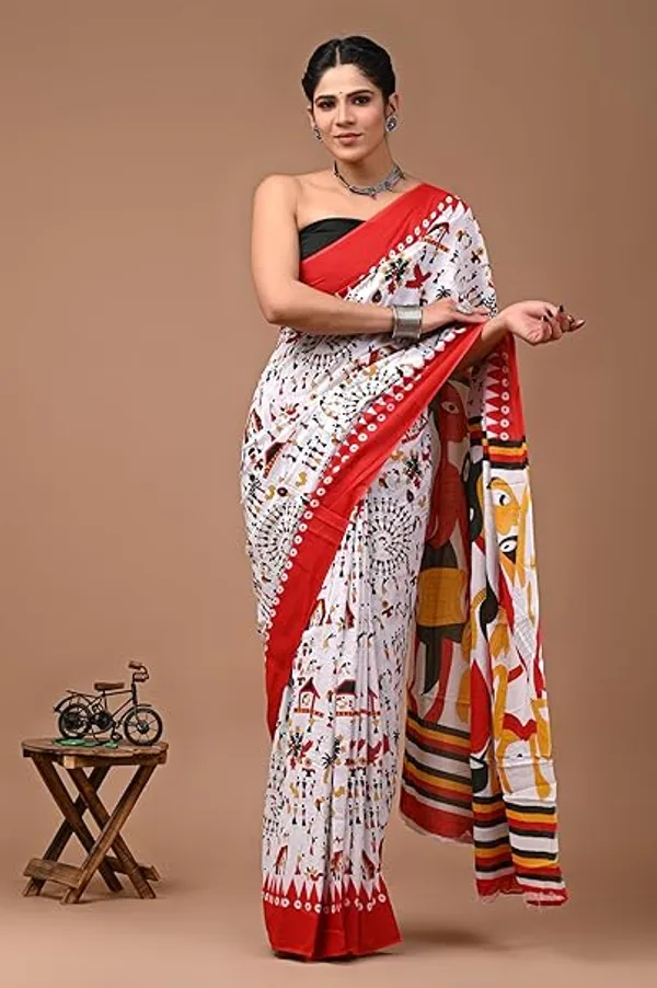 Ethnic_Pure_Soft_Chanderi_Cotton_Digital_Printed_Saree_with_Unstitched_Blouse_Piece_|_Bollywood_Style_Lightweight_Traditional_Wear_for_Women