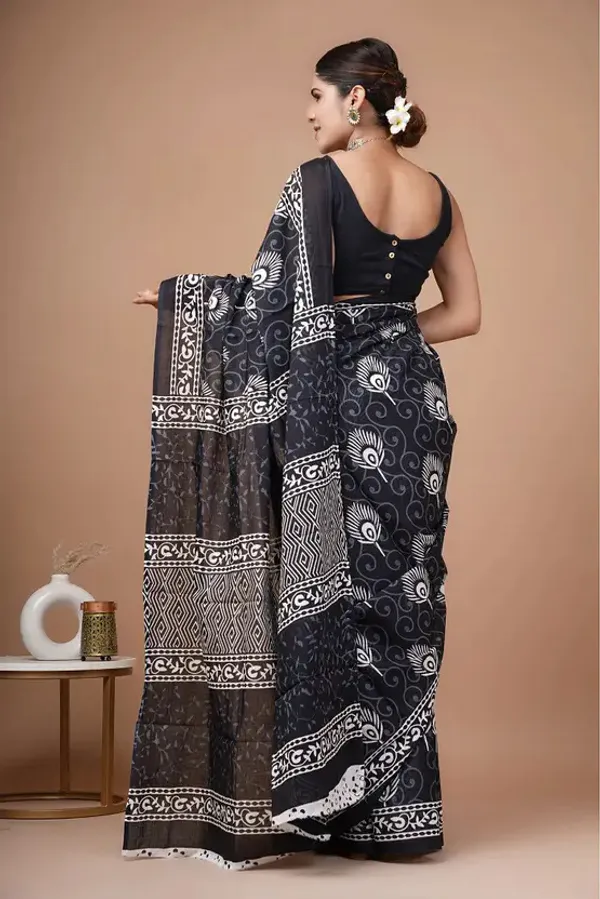 Ethnic_Pure_Soft_Chanderi_Cotton_Digital_Printed_Saree_with_Unstitched_Blouse_Piece_|_Bollywood_Style_Lightweight_Traditional_Wear_for_Women