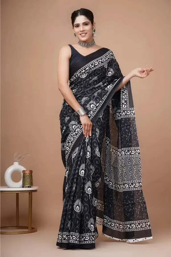 Ethnic_Pure_Soft_Chanderi_Cotton_Digital_Printed_Saree_with_Unstitched_Blouse_Piece_|_Bollywood_Style_Lightweight_Traditional_Wear_for_Women