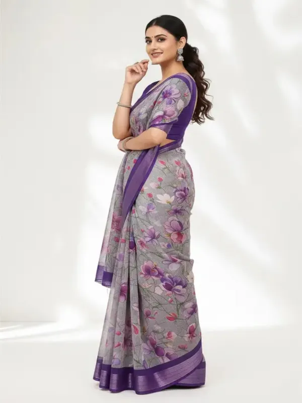 Ethnic_Pure_Soft_Cotton_Linen_Digital_Printed_Saree_with_Unstitched_Blouse_Piece_|_Bollywood_Style_Lightweight_Traditional_Wear_for_Women