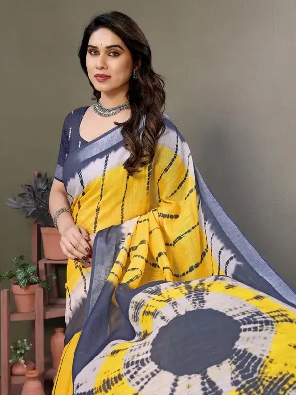Ethnic_Pure_Soft_Cotton_Linen_Digital_Printed_Saree_with_Unstitched_Blouse_Piece_|_Bollywood_Style_Lightweight_Traditional_Wear_for_Women